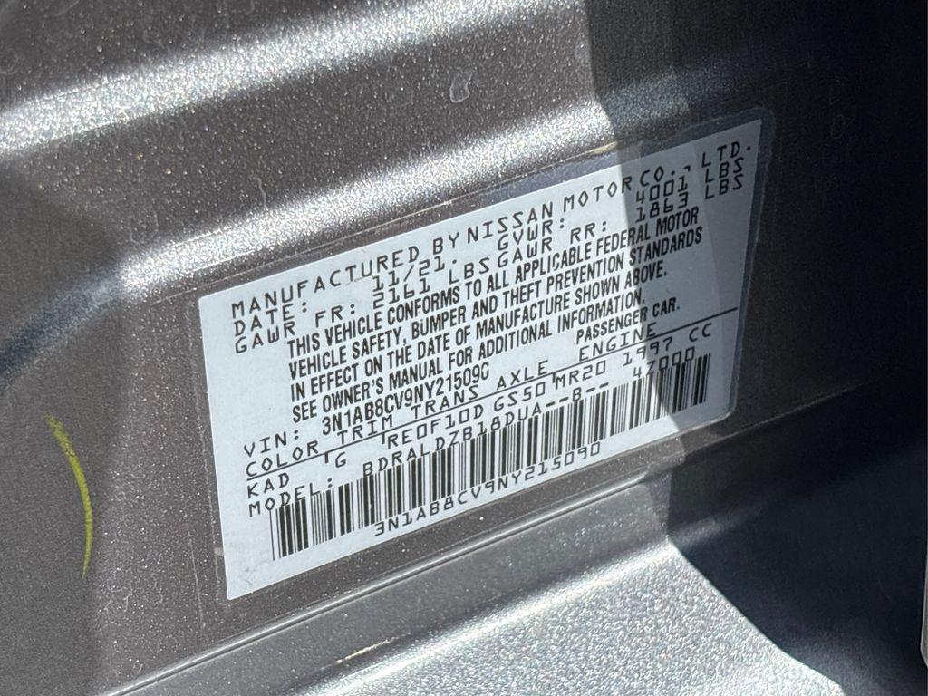 used 2022 Nissan Sentra car, priced at $18,849