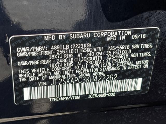 used 2019 Subaru Forester car, priced at $23,490