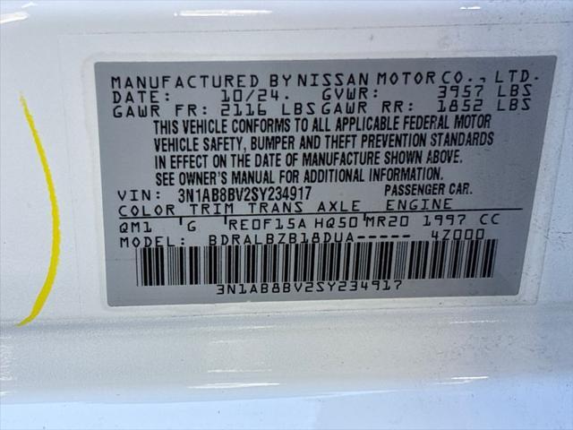 used 2025 Nissan Sentra car, priced at $20,705