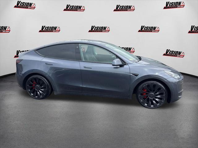 used 2022 Tesla Model Y car, priced at $27,955