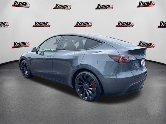 used 2022 Tesla Model Y car, priced at $27,955