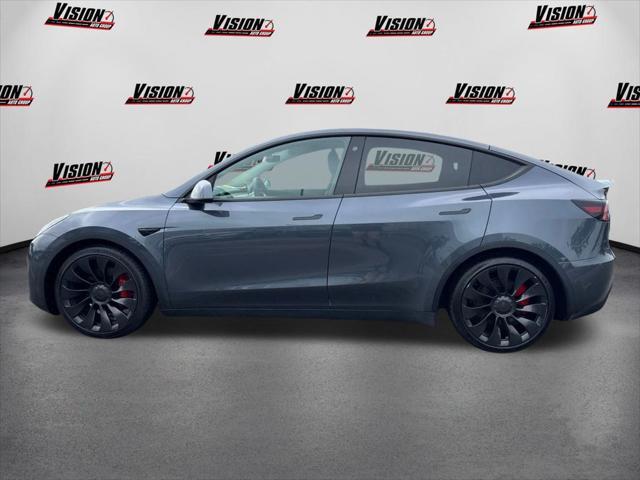 used 2022 Tesla Model Y car, priced at $27,955