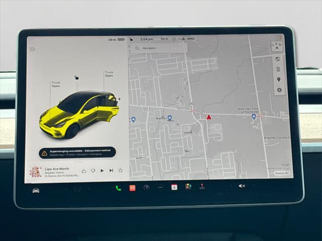 used 2022 Tesla Model Y car, priced at $27,955