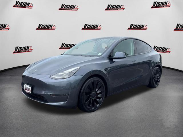 used 2022 Tesla Model Y car, priced at $27,955