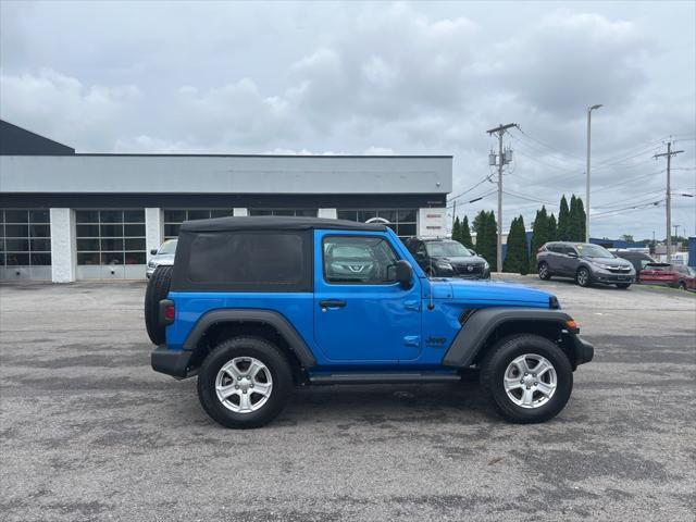 used 2021 Jeep Wrangler car, priced at $26,784