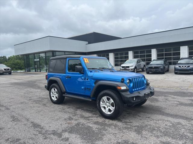 used 2021 Jeep Wrangler car, priced at $26,784