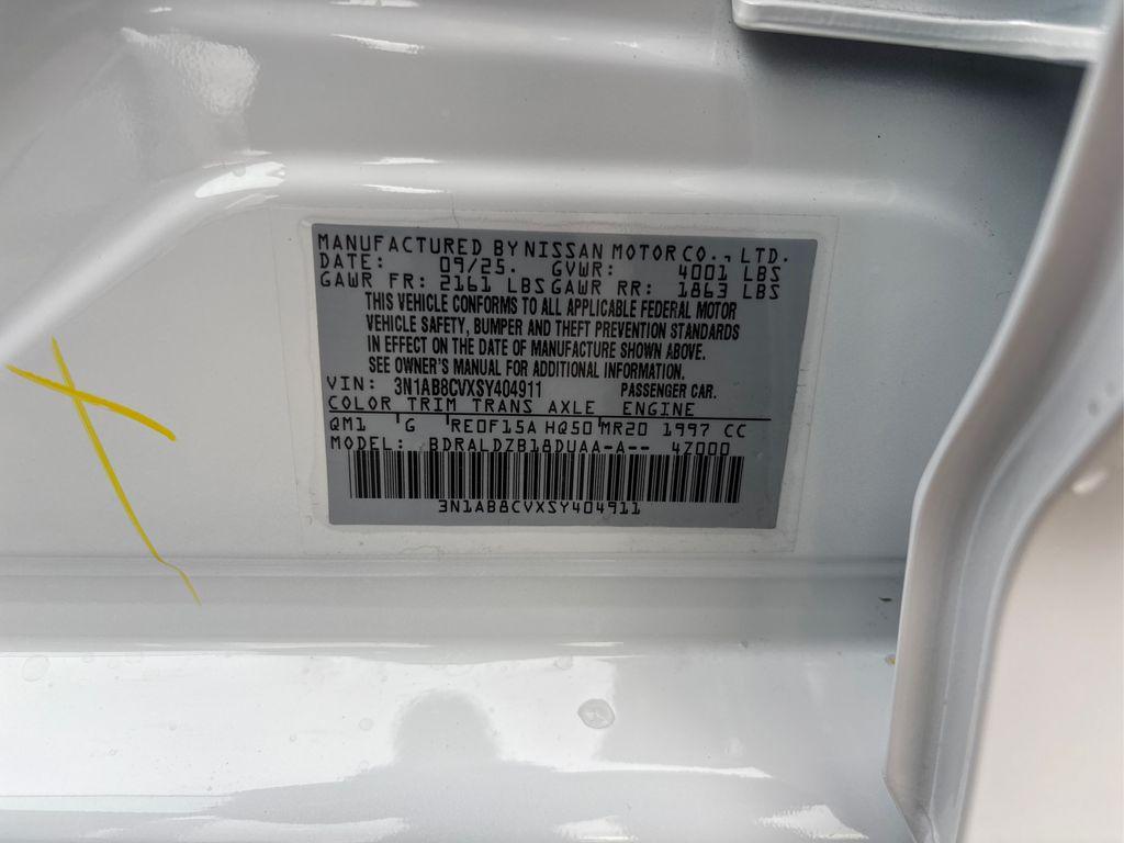 new 2025 Nissan Sentra car, priced at $24,102