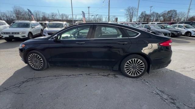 used 2017 Ford Fusion car, priced at $14,772