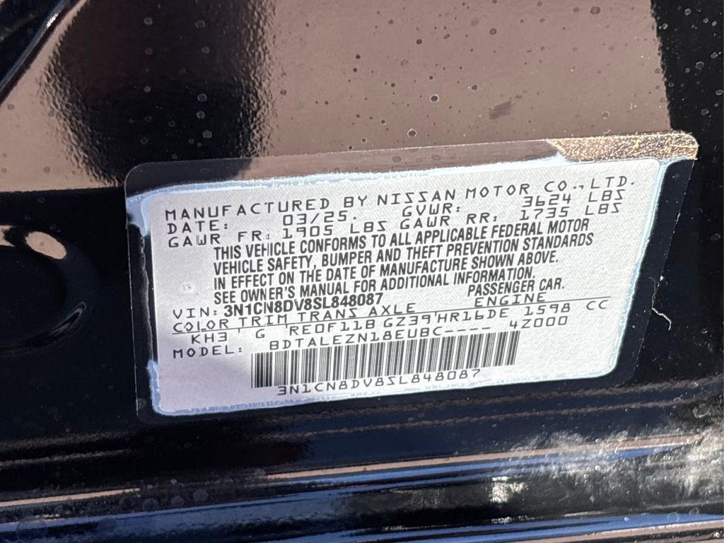 used 2025 Nissan Versa car, priced at $19,802