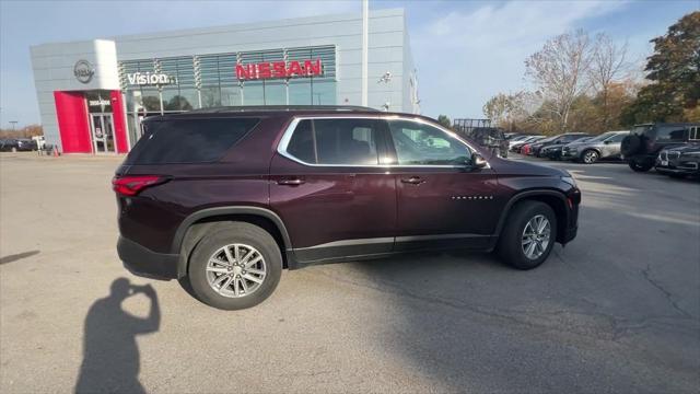 used 2022 Chevrolet Traverse car, priced at $31,317