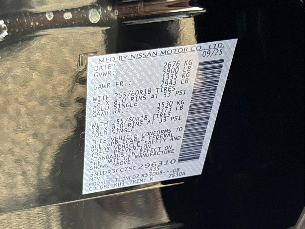 new 2025 Nissan Pathfinder car, priced at $40,624