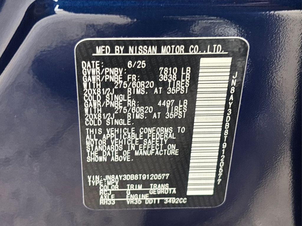 new 2026 Nissan Armada car, priced at $77,334