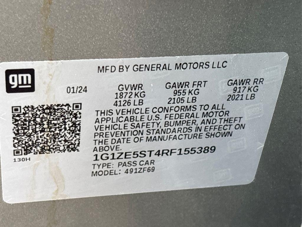 used 2024 Chevrolet Malibu car, priced at $21,767