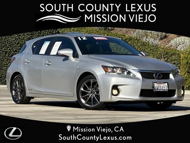 used 2012 Lexus CT 200h car, priced at $10,250