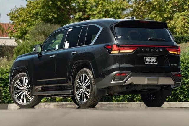 new 2025 Lexus LX 600 car, priced at $119,524