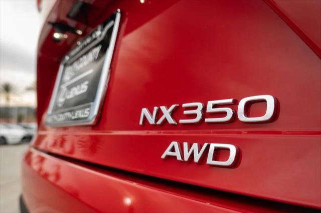 new 2025 Lexus NX 350 car, priced at $51,040