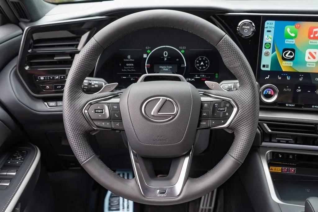new 2026 Lexus TX 500h car, priced at $75,987