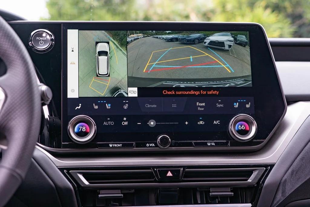 new 2026 Lexus TX 500h car, priced at $75,987