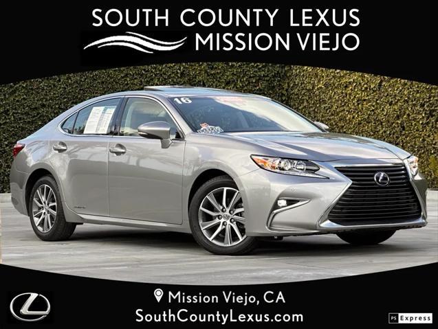 used 2016 Lexus ES 300h car, priced at $20,000