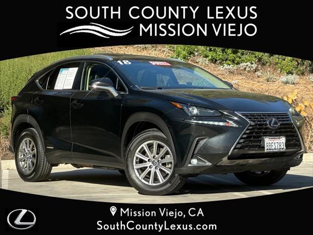 used 2018 Lexus NX 300h car, priced at $25,600