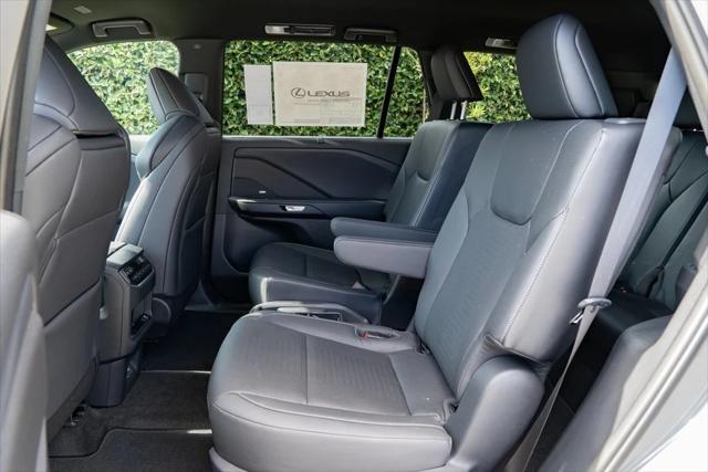 new 2025 Lexus TX 500h car, priced at $75,225