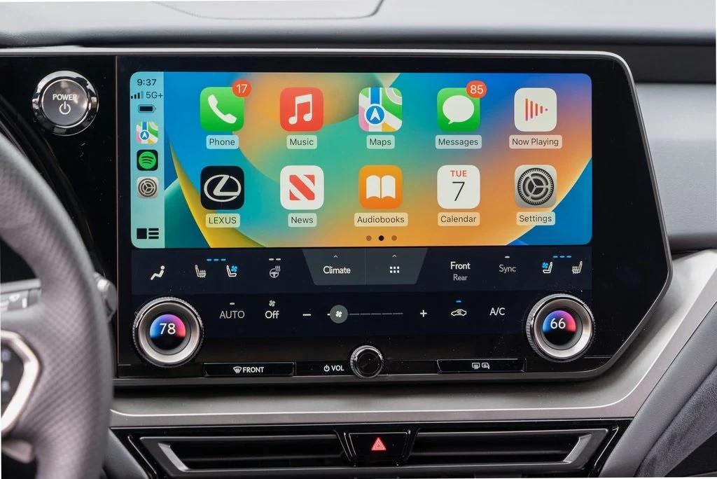 new 2026 Lexus TX 500h car, priced at $75,987