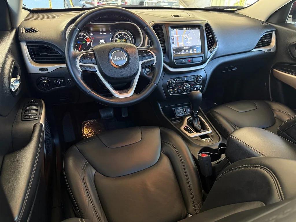 used 2018 Jeep Cherokee car, priced at $16,653