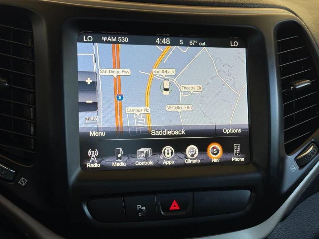 used 2018 Jeep Cherokee car, priced at $16,653