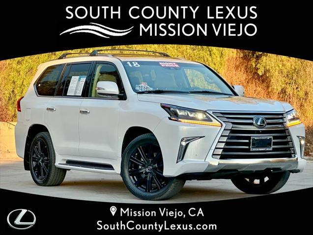 used 2018 Lexus LX 570 car, priced at $49,950