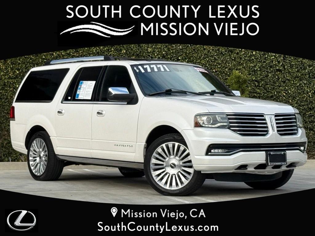 used 2016 Lincoln Navigator L car, priced at $17,771