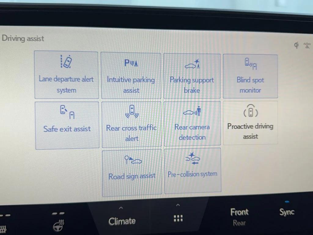 used 2025 Lexus TX 350 car, priced at $58,172