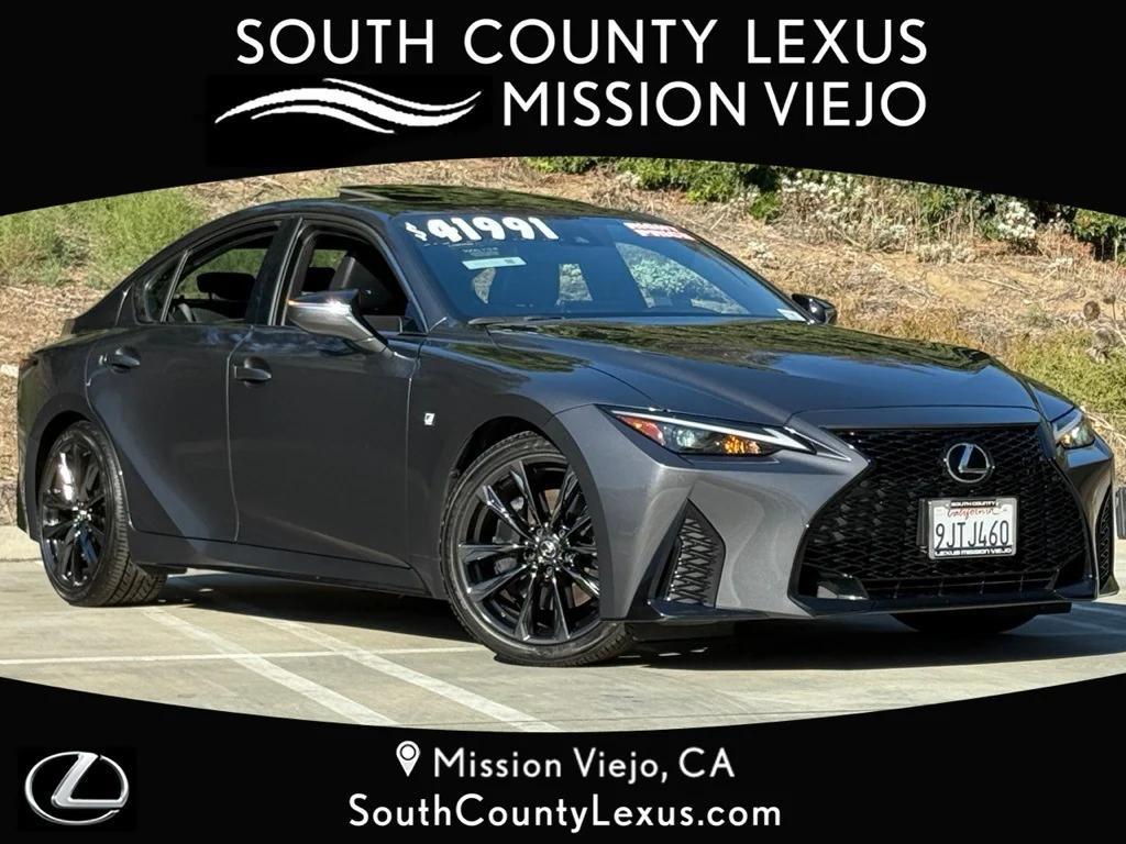 used 2023 Lexus IS 350 car, priced at $42,881
