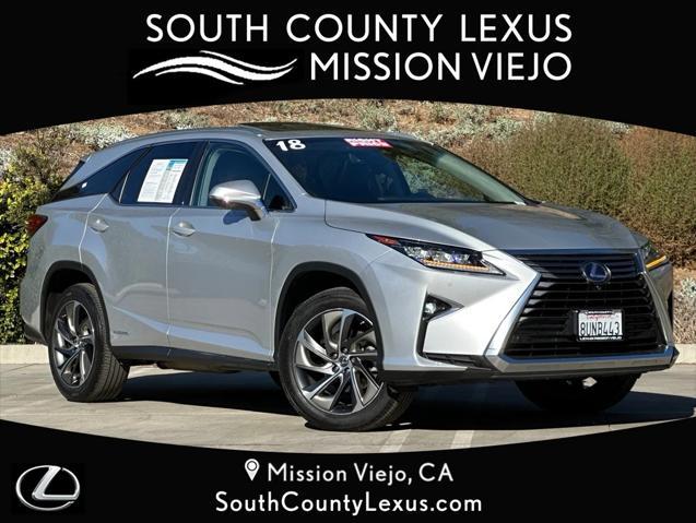 used 2018 Lexus RX 450h car, priced at $31,440