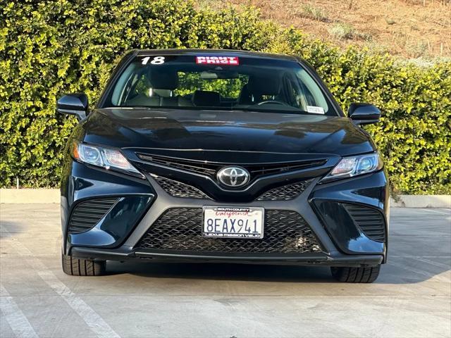 used 2018 Toyota Camry car, priced at $17,800