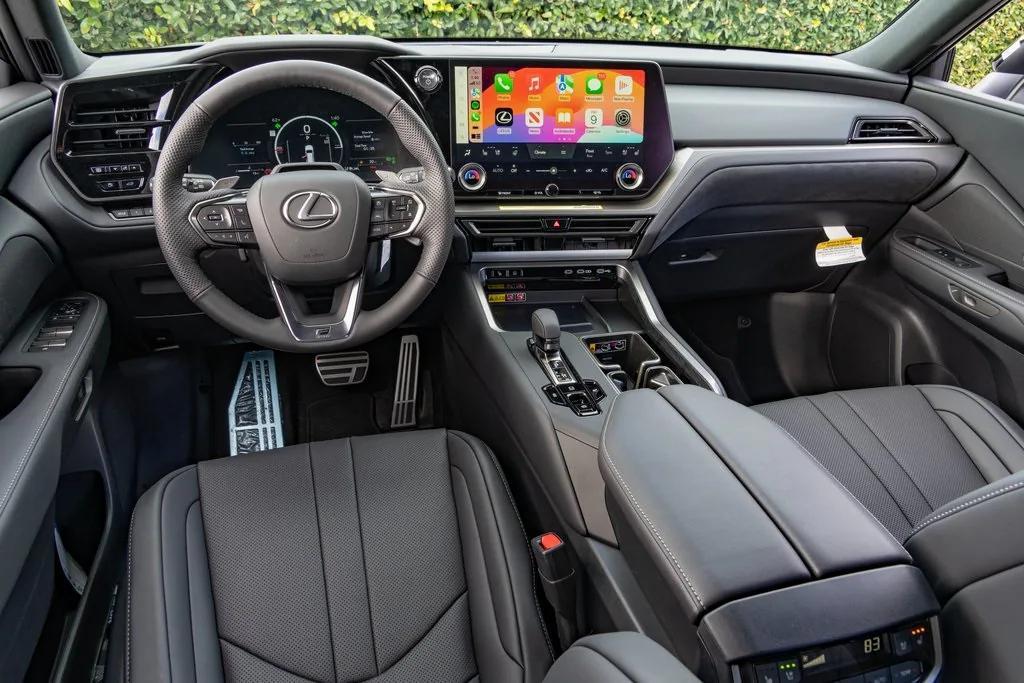 new 2026 Lexus TX 500h car, priced at $74,505