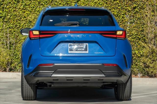 new 2025 Lexus NX 250 car, priced at $43,090