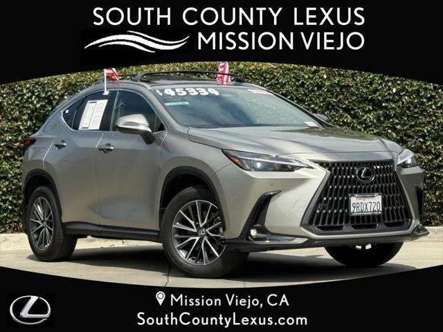 used 2025 Lexus NX 250 car, priced at $43,242