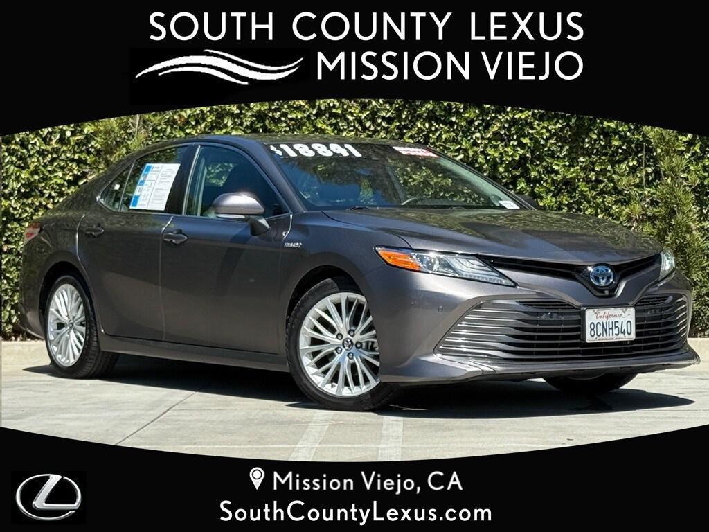 used 2018 Toyota Camry Hybrid car, priced at $18,841