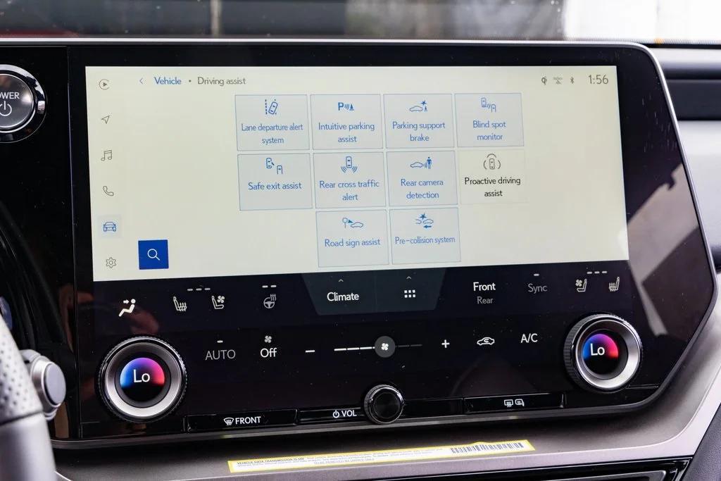 new 2026 Lexus TX 500h car, priced at $73,808