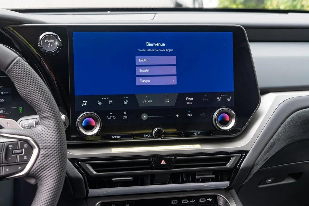 new 2025 Lexus TX 500h car, priced at $78,738