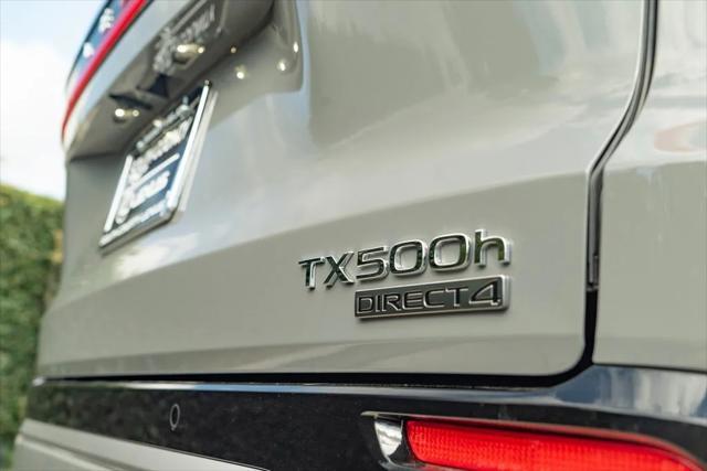 new 2025 Lexus TX 500h car, priced at $76,164