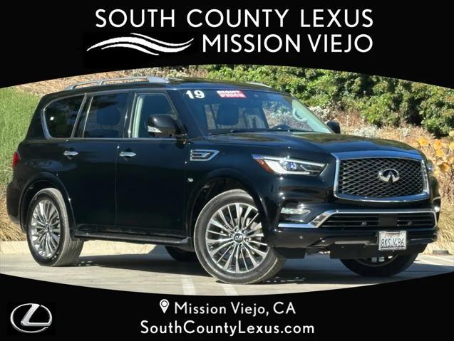 used 2019 INFINITI QX80 car, priced at $30,400