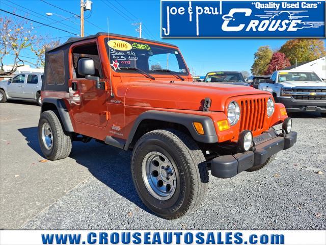 used 2006 Jeep Wrangler car, priced at $17,995