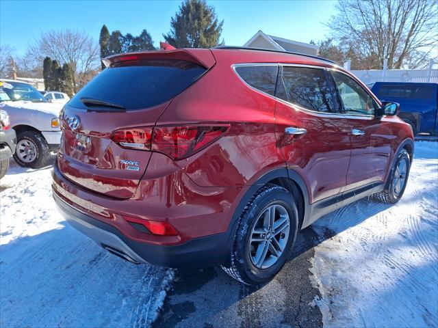 used 2018 Hyundai Santa Fe Sport car, priced at $17,995