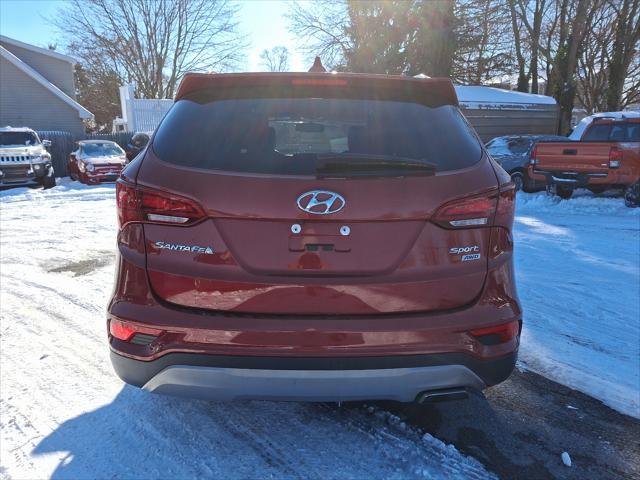 used 2018 Hyundai Santa Fe Sport car, priced at $17,995