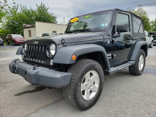 used 2014 Jeep Wrangler car, priced at $17,395