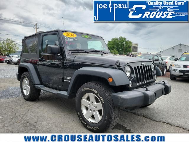 used 2014 Jeep Wrangler car, priced at $17,395