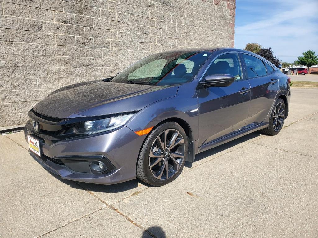 used 2021 Honda Civic car, priced at $16,995