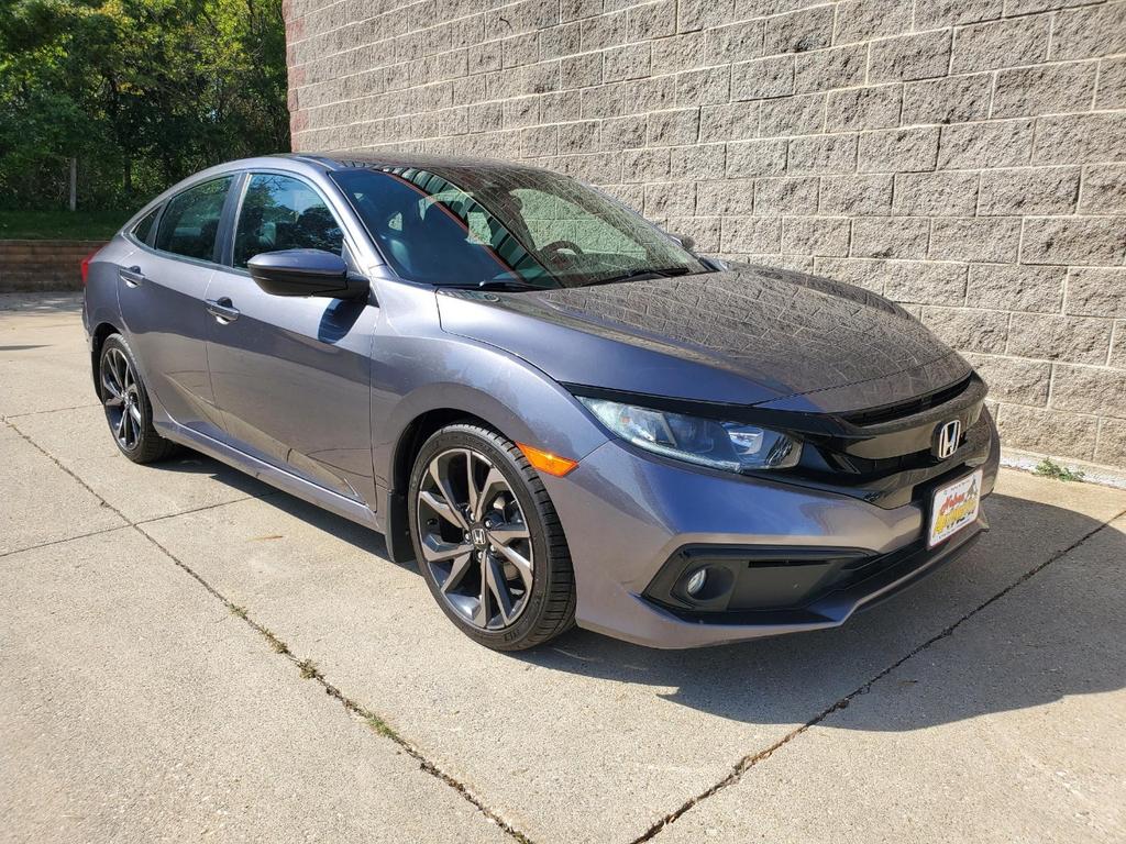 used 2021 Honda Civic car, priced at $16,995