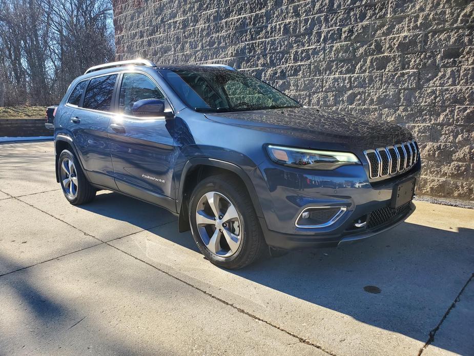 used 2021 Jeep Cherokee car, priced at $23,500